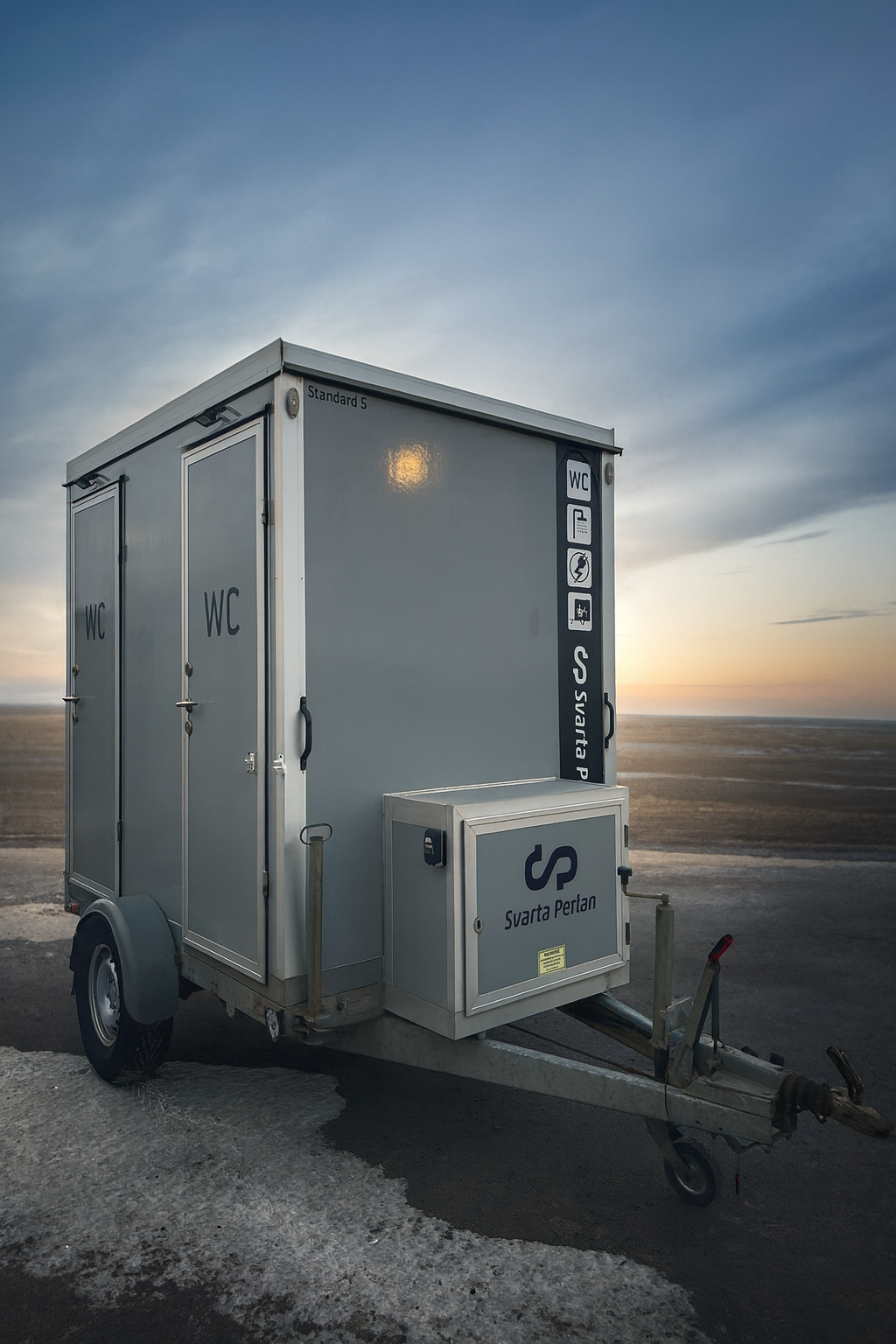 Salernisvagn - standard, tvöfaldur