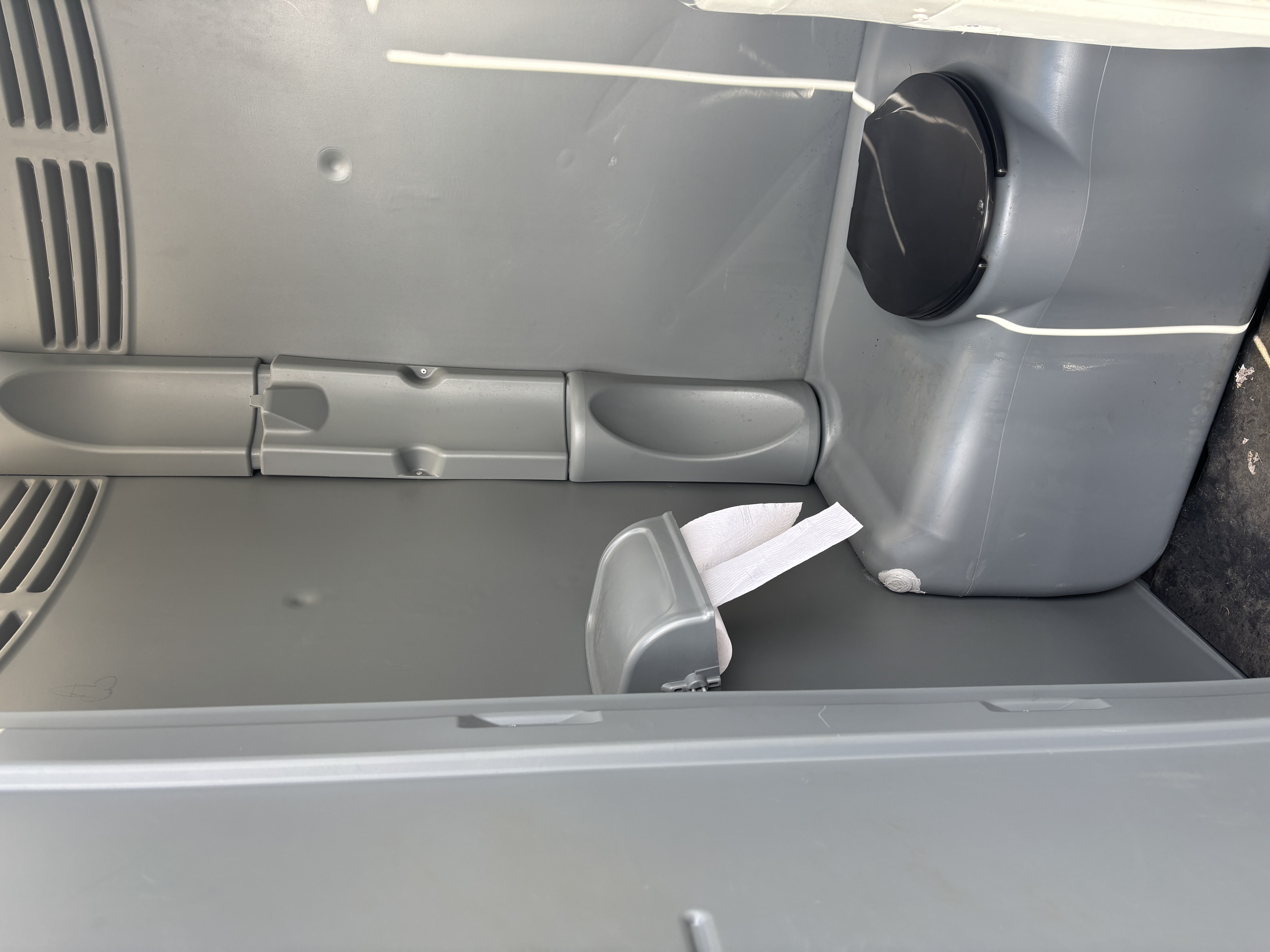 Þurrsalerni 10 stk á grind